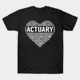 Actuary Heart T-Shirt